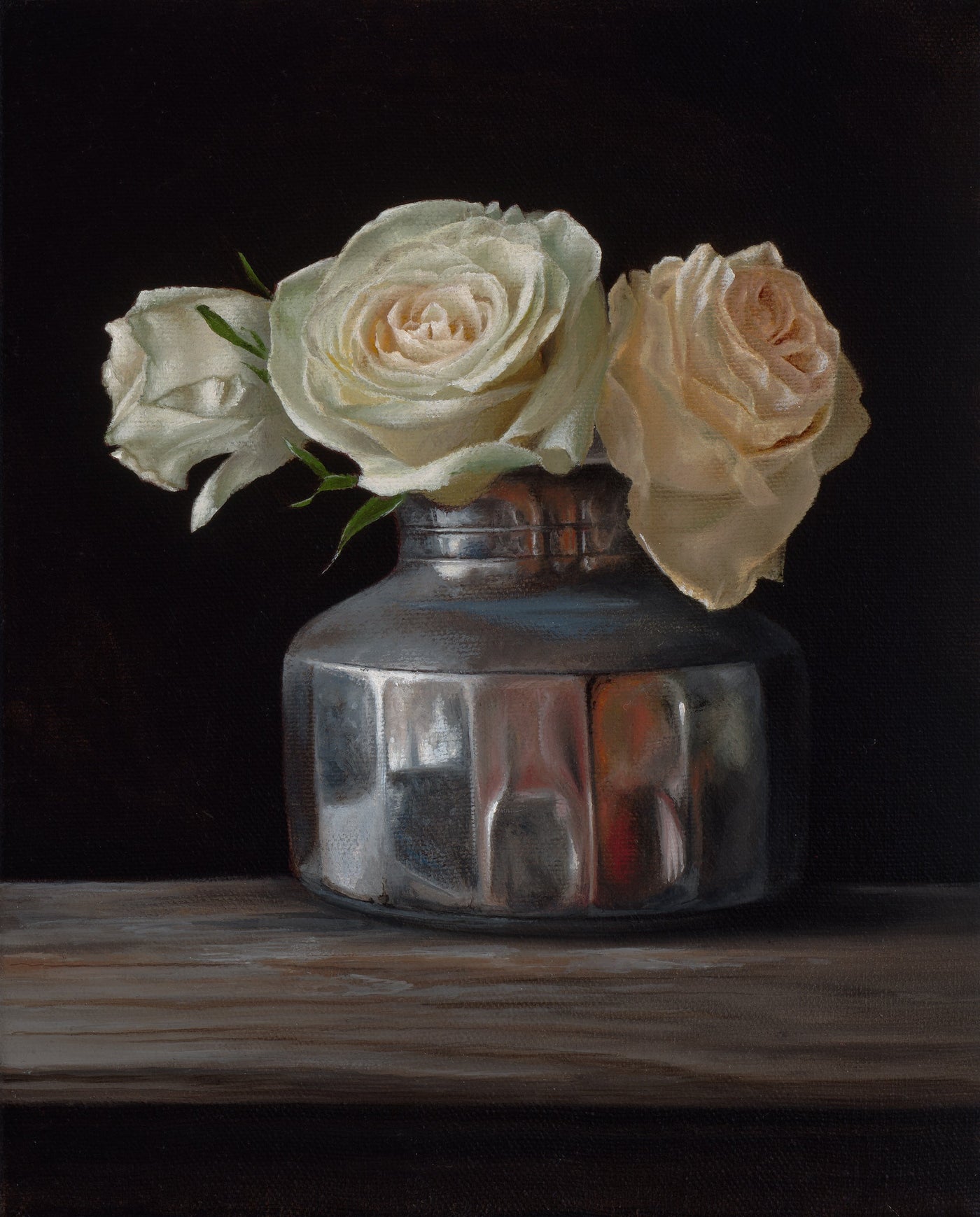 Marnie White - Roses in Silver