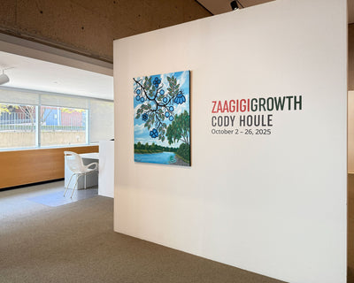 Installation Views: Cody Houle's "Zaagigi | Growth"