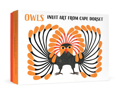 Owls Inuit Art Boxed Notecards