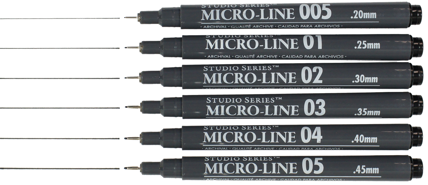 Studio Series Microline Pen Set