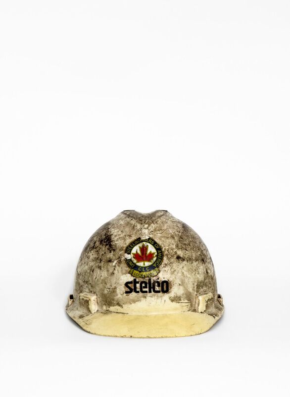 Stephen Brookbank - Stelco Hardhat from the Collection of Glen Faulman