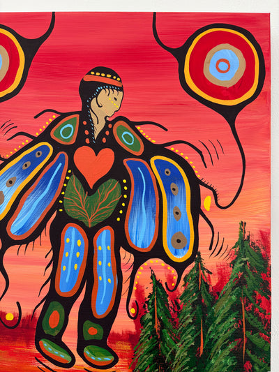 Cody Houle - Cecelia dancing on Lake Huron shores