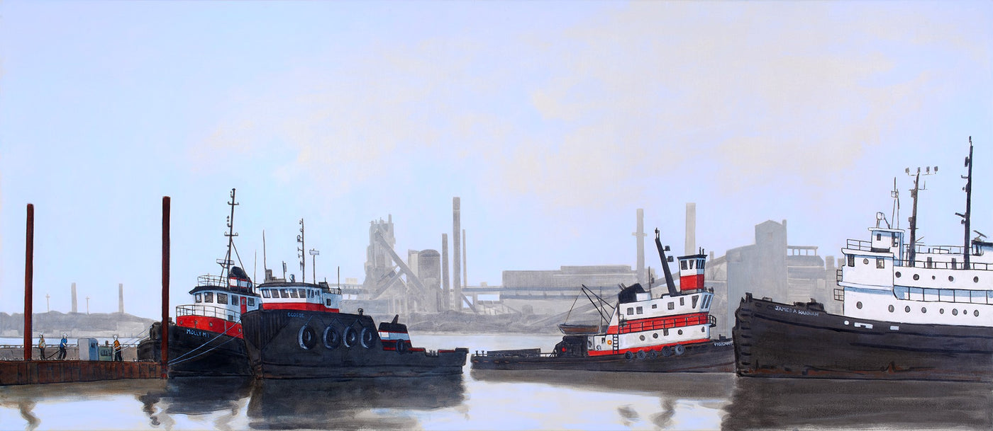 Peer Christensen - Hot Summer Morning, Port of Hamilton