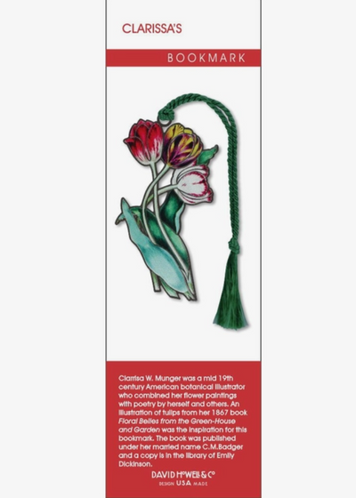 Clarissa's Tulips Bookmark