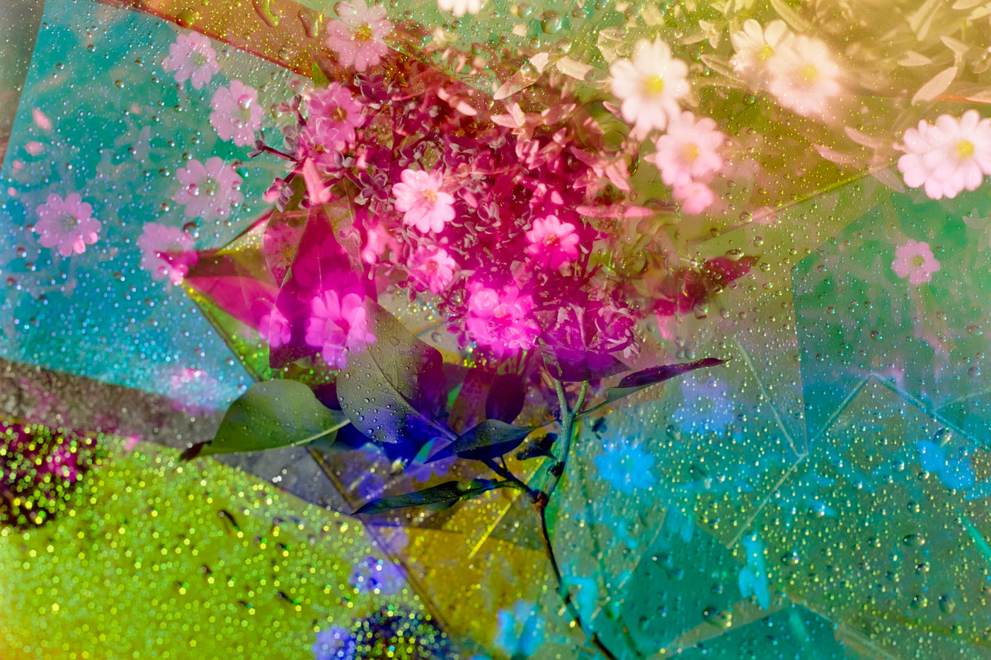 Natalie Hunter - Crystal Garden, Mirrored Lilac