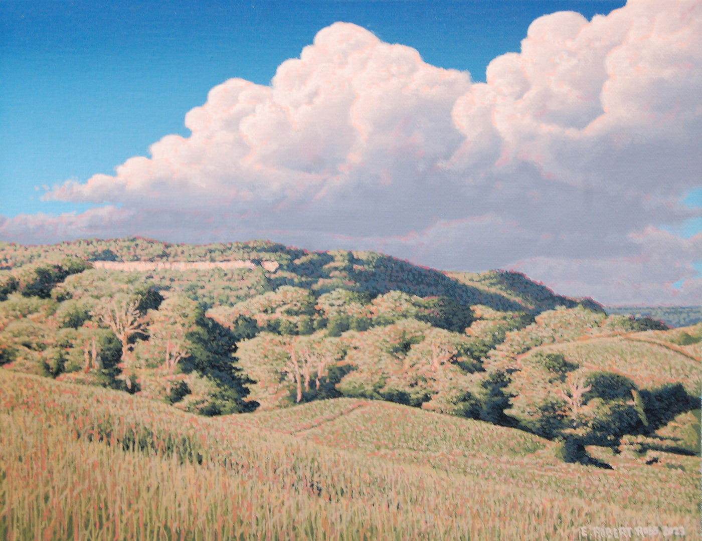 E. Robert Ross - View of Dundas Peak
