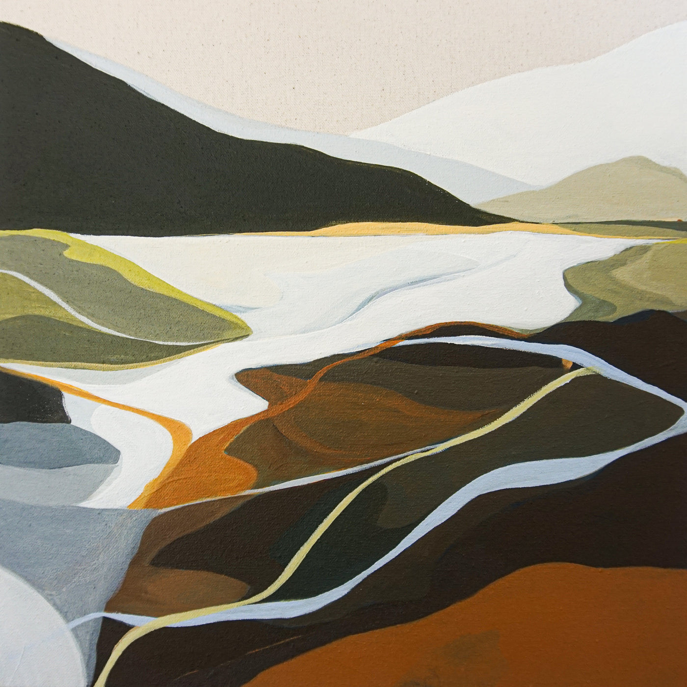 Ethel Voronkova - Ebb and Flow #2 diptych