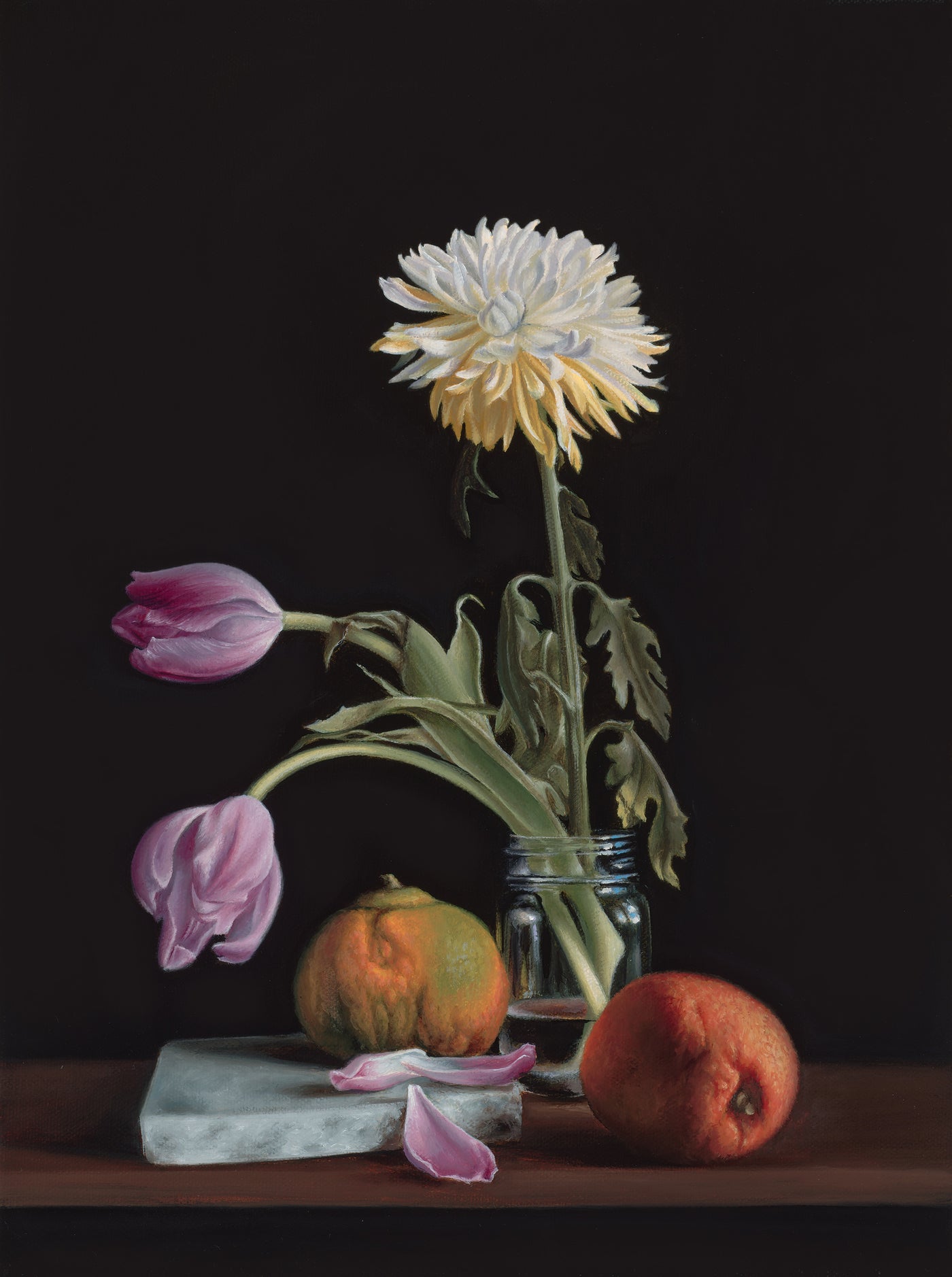 Marnie White - Still Life with Oranges and Tulips