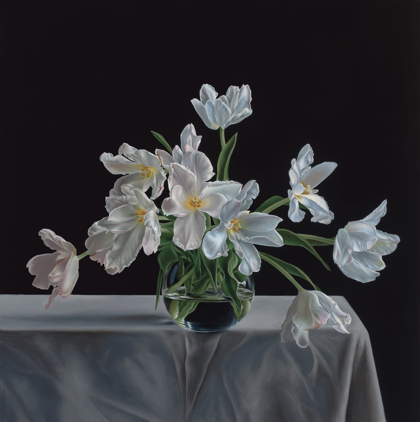 Marnie White - Tulips in Glass