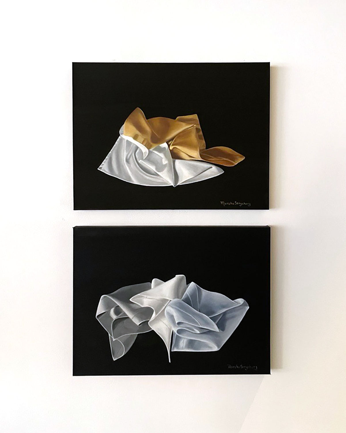 Marsha Strycharz - Grey White and Blue