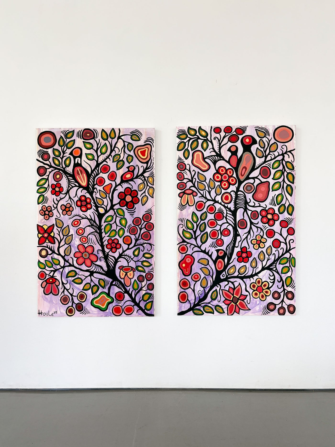 Cody Houle - waabigwanan- diptych