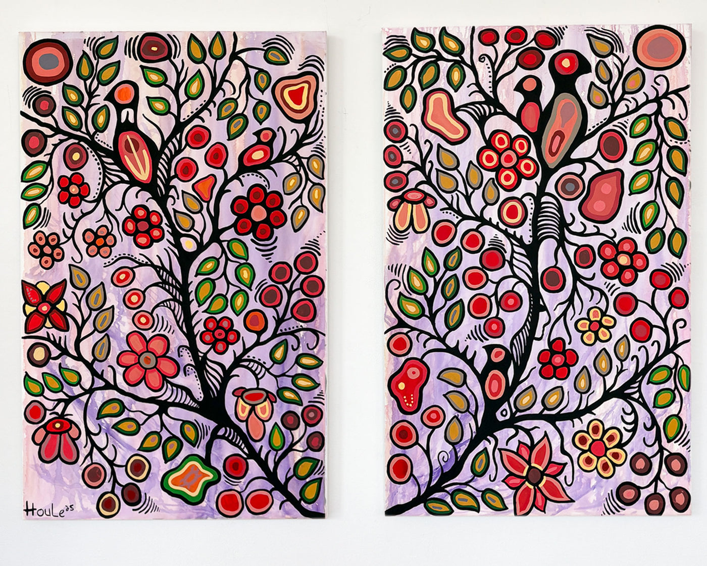 Cody Houle - waabigwanan- diptych