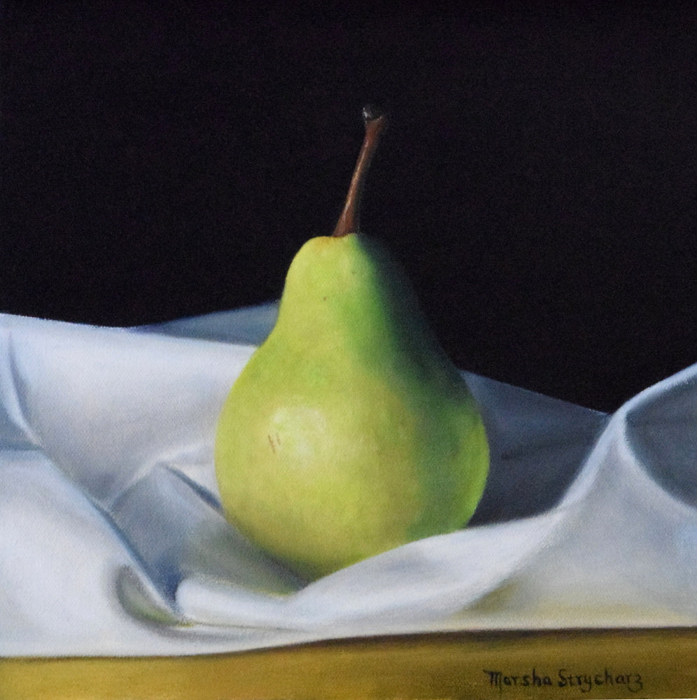 Marsha Strycharz - Bartlett Pear on Cloth