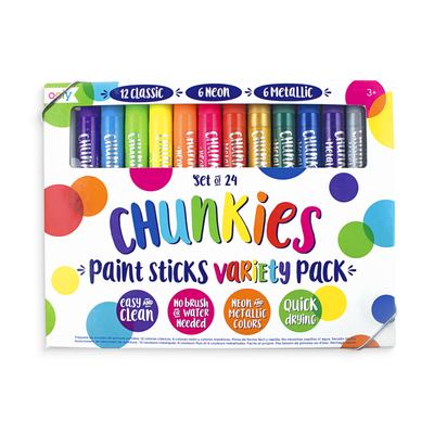 Chunkies Paint Sticks- Set of 24