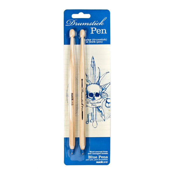 Blue Drumstick Pen