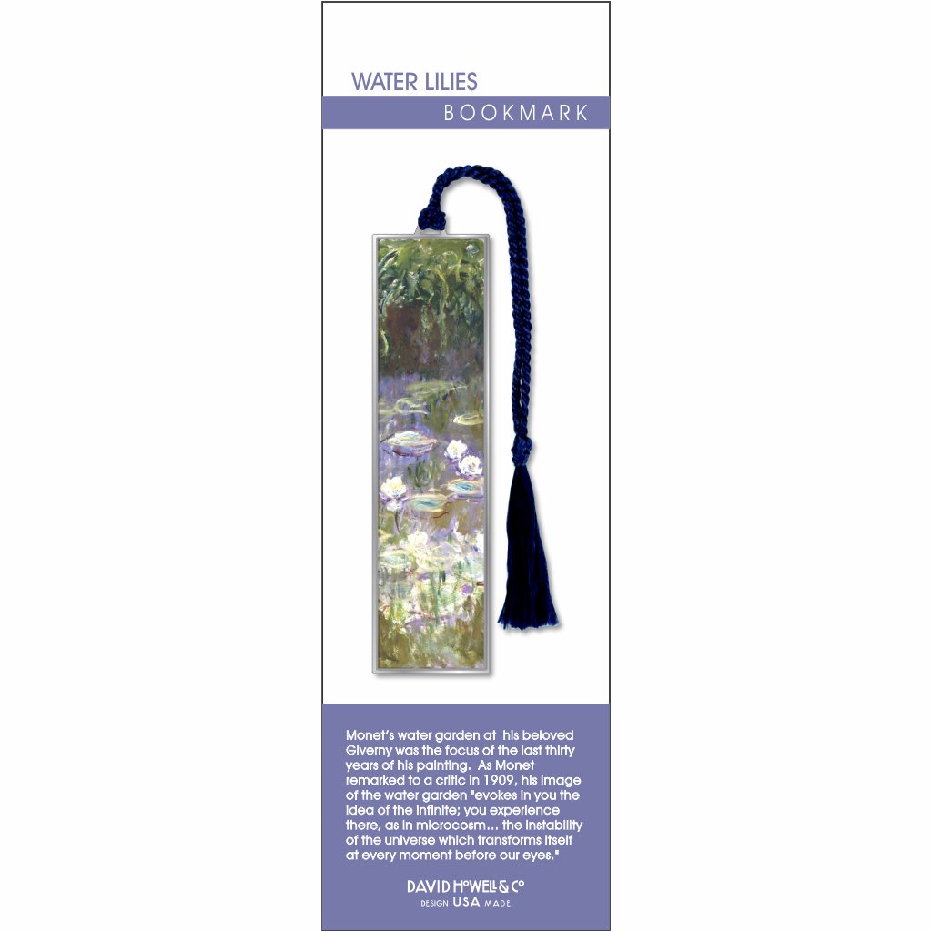 Water Lilies Bookmark