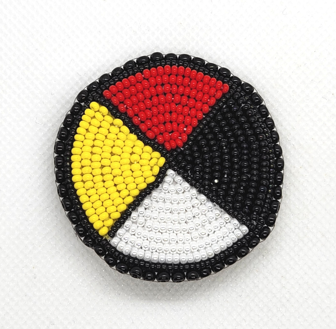 Beaded Medicine Wheel Patch