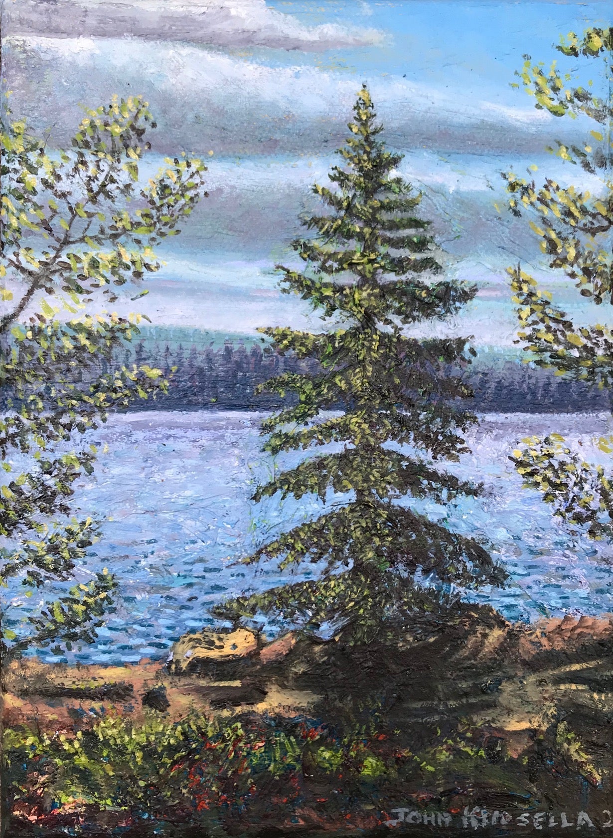 John Kinsella - Through the Trees, Rock Lake