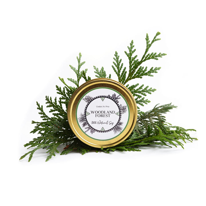 Woodland Forest 8oz Travel Tin