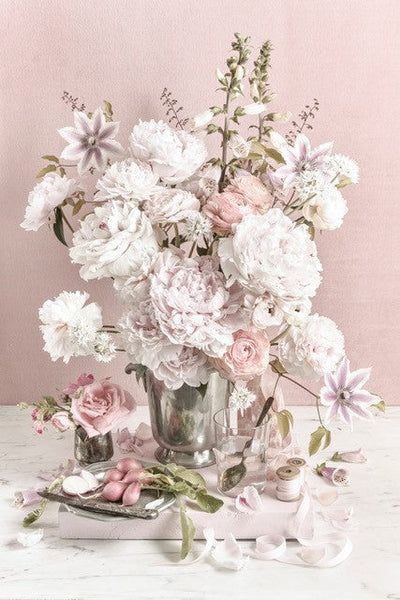 Kristin Sjaarda - Pink Peonies + Clematis