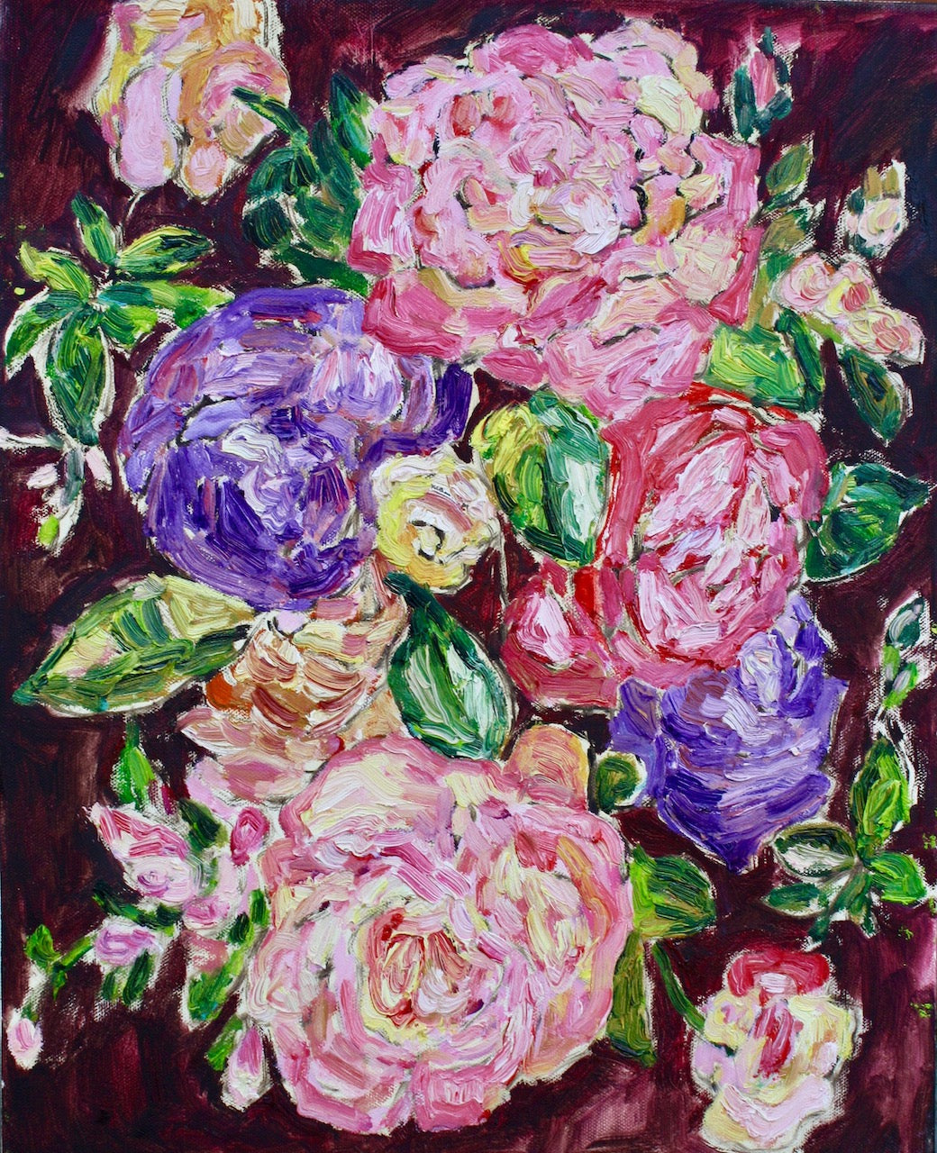 Stephen Altena - Cabbage Roses – AGH Art Sales + Services