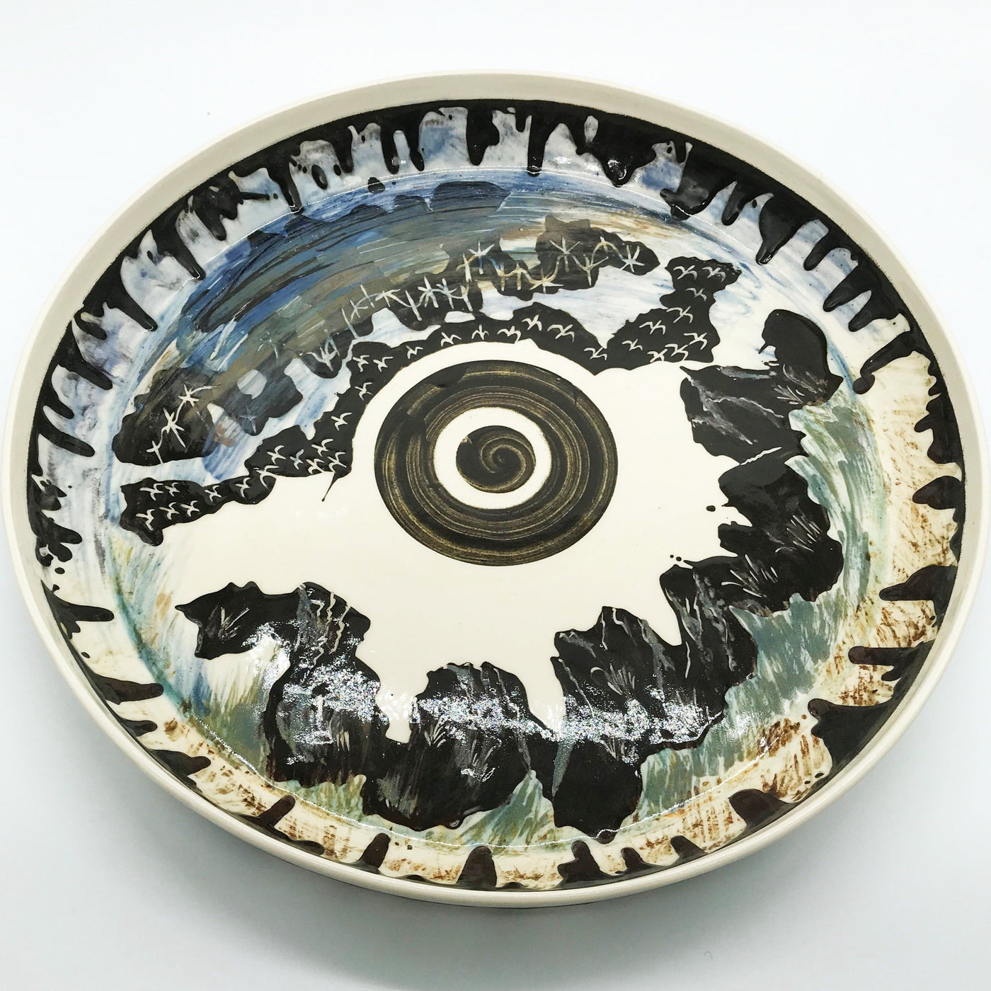 Large Landscape Plate