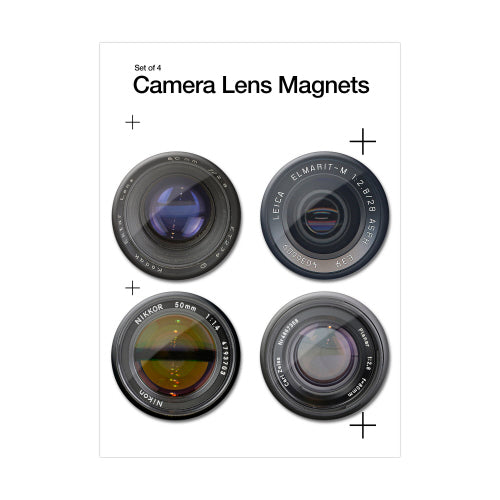 Camera Lens Magnet 4 pk